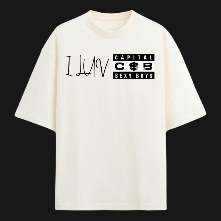 Camiseta "I Luv Capital"