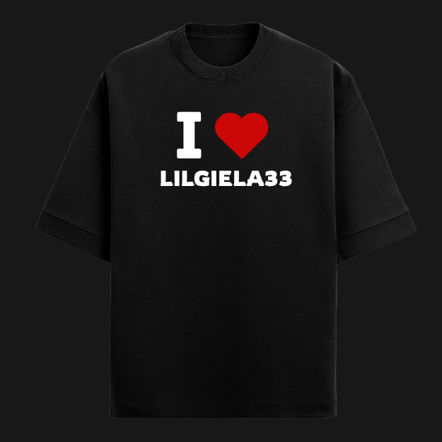 Camiseta "I ♡ lilgiela33" v1