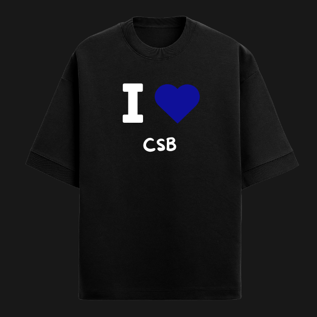 Camiseta "I ♡ CSB" v2